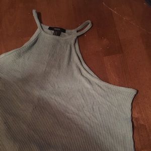 Forever 21 teal halter top